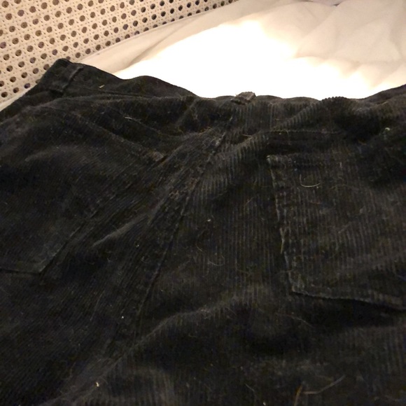 VTG EUC Jones NY Black Wide Wale Cotton/Spandex Cord Straight Leg Jeans - Picture 8 of 8